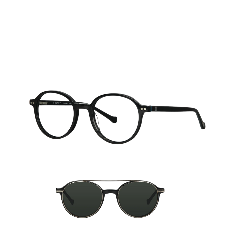 Okulary z nakładką Tonny CL0022 C1U