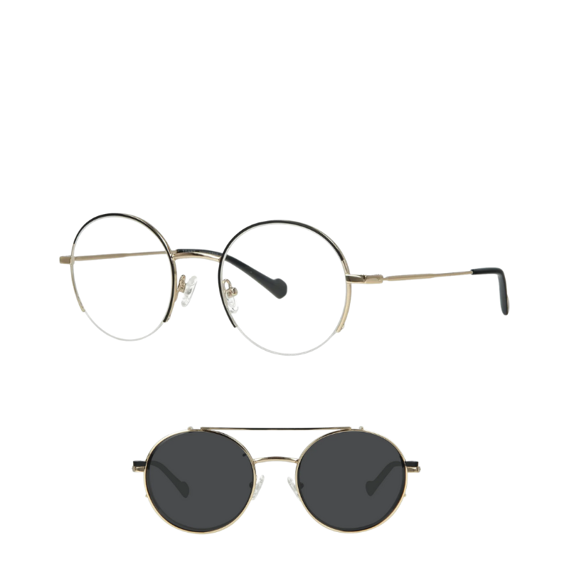 Okulary z nakładką Tonny CL0026 C1W