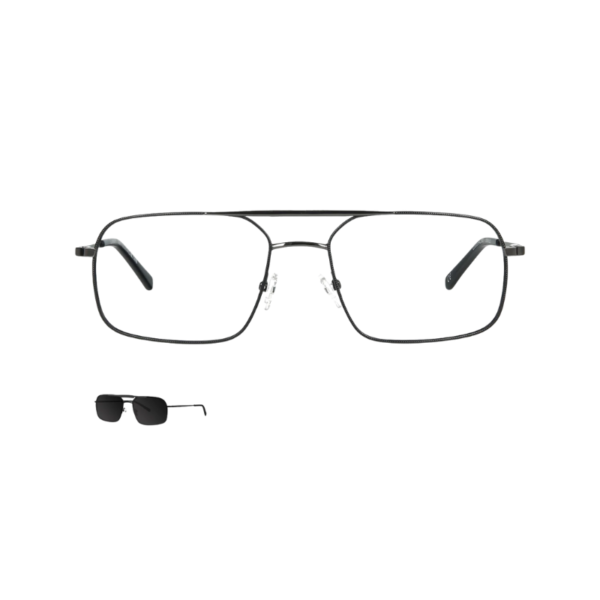Okulary z nakładką Tonny CL0039A C3MD
