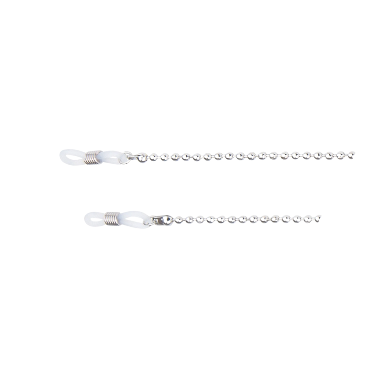 Łańcuszek do okularów Srebrny Kula