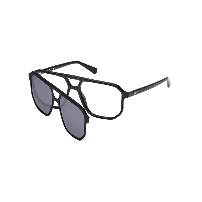 Okulary z nakładką Guess GU50219 001